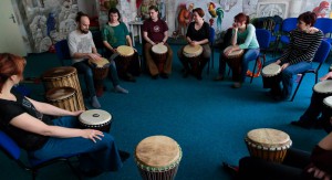 Djembe workshop - klub Spirála Kladno